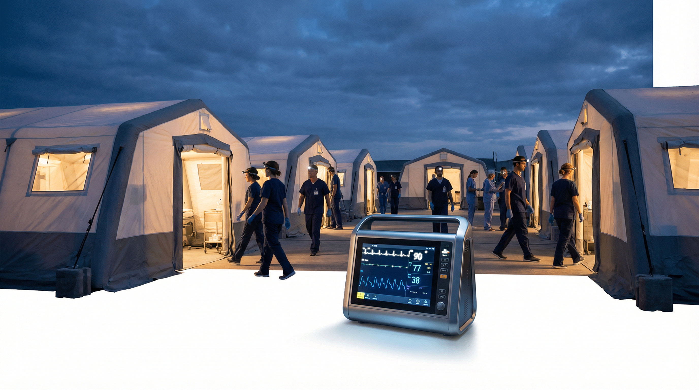 Emergency Field Hospital Deployment